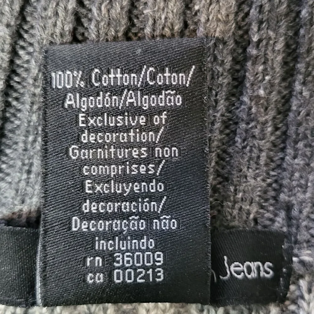Calvin Klein Men's Gray Sweater